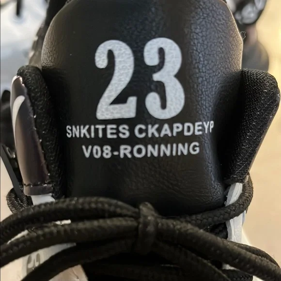 🎈Black and White Athletic Sneakers🎁Fill a Box for $20 Sale 📦 - Picture 2 of 8